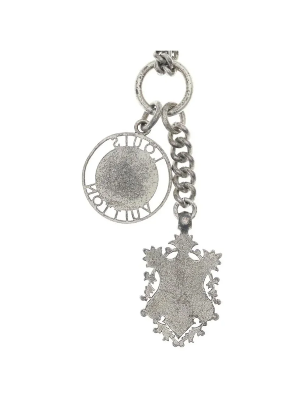 Louis Vuitton Pendentif Victoria Chain Pendant Silver
